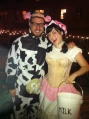 Amy and Josh on Halloween (2010)