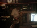 Terry tracking guitar on April 8